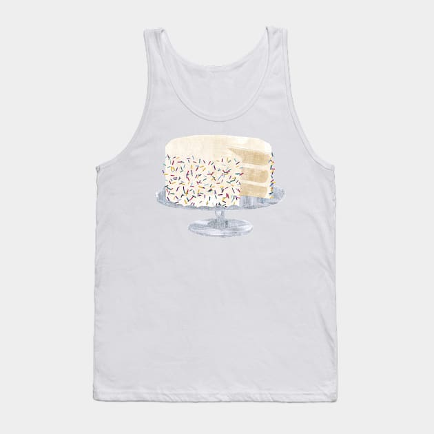 Cake Tank Top by Babban Gaelg